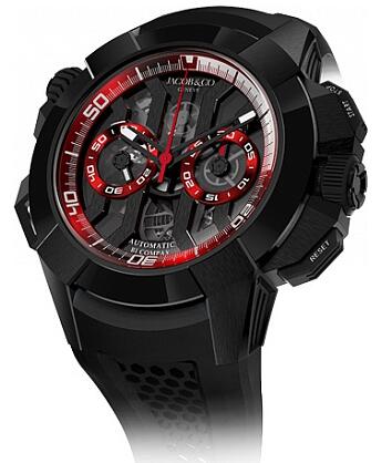 Jacob & Co EC311.21.SB.BR.A Epic X Chrono Black Titanium Replica watch